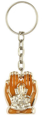 

Crazytowear Ganpati baapa Key Chain(Orange)