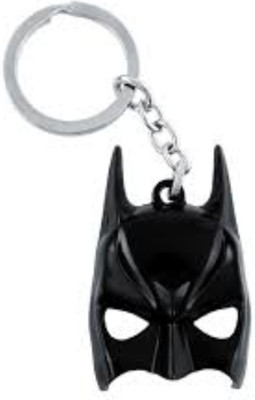 

Crazytowear Full Metalic Black Face Key Chain(Multicolor)