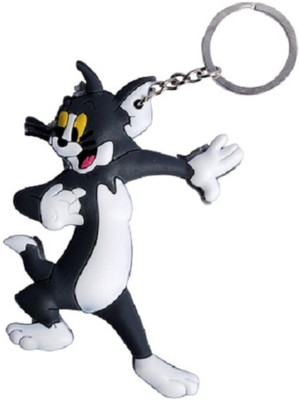 

Crazytowear Angry Tom Key Chain(Grey)