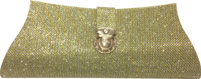 

VEENA Party Gold Clutch