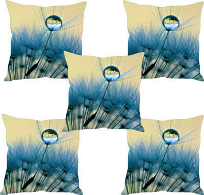 

Sleep Nature's Abstract Cushions Cover(Pack of 5, 30.63 cm*30.63 cm, Multicolor)