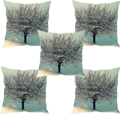 

Sleep Nature's Abstract Cushions Cover(Pack of 5, 40.63 cm*40.63 cm, Multicolor)