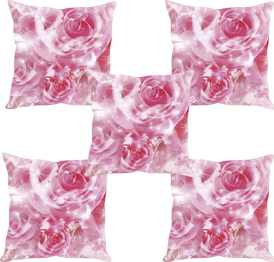

Sleep Nature's Abstract Cushions Cover(Pack of 5, 40.63 cm*40.63 cm, Multicolor)