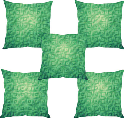 

Sleep Nature's Abstract Cushions Cover(Pack of 5, 30.63 cm*30.63 cm, Multicolor)