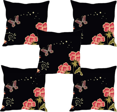 

Sleep Nature's Abstract Cushions Cover(Pack of 5, 40.63 cm*40.63 cm, Multicolor)
