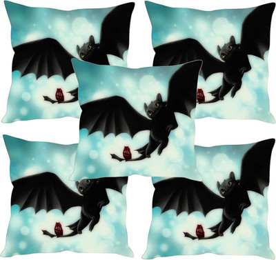 

Sleep Nature's Printed Cushions Cover(Pack of 5, 30.63 cm*30.63 cm, Multicolor)