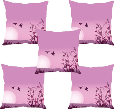 

Sleep Nature's Abstract Cushions Cover(Pack of 5, 30.63 cm*30.63 cm, Multicolor)