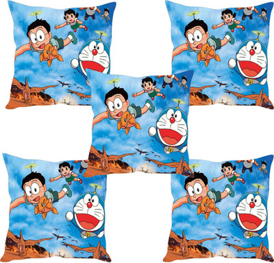 

Sleep Nature's Abstract Cushions Cover(Pack of 5, 30.63 cm*30.63 cm, Multicolor)