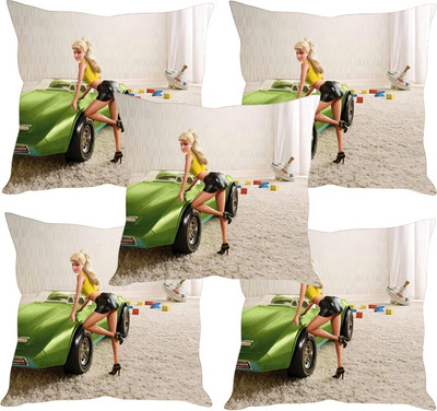 

Sleep Nature's Printed Cushions Cover(Pack of 5, 40.63 cm*40.63 cm, Multicolor)