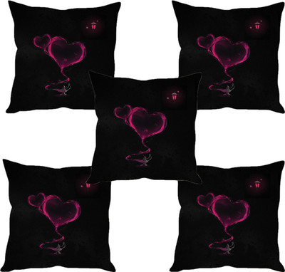 

Sleep Nature's Abstract Cushions Cover(Pack of 5, 40.63 cm*40.63 cm, Multicolor)