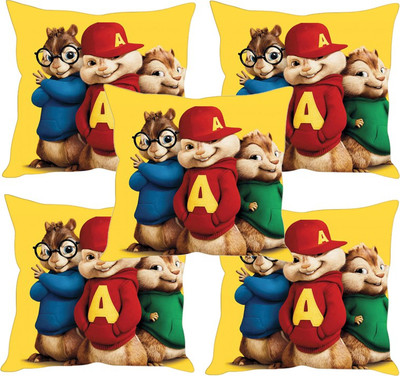 

Sleep Nature's Printed Cushions Cover(Pack of 5, 30.63 cm*30.63 cm, Multicolor)