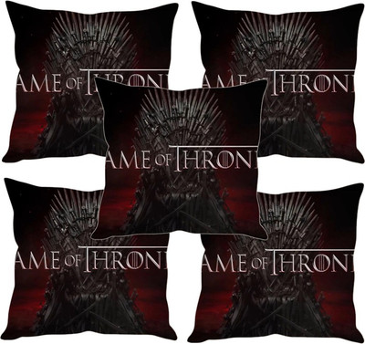 

Sleep Nature's Printed Cushions Cover(Pack of 5, 40.63 cm*40.63 cm, Multicolor)