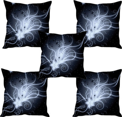 

Sleep Nature's Abstract Cushions Cover(Pack of 5, 30.63 cm*30.63 cm, Multicolor)