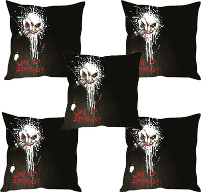 

Sleep Nature's Abstract Cushions Cover(Pack of 5, 40.63 cm*40.63 cm, Multicolor)