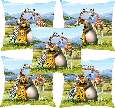 

Sleep Nature's Printed Cushions Cover(Pack of 5, 40.63 cm*40.63 cm, Multicolor)