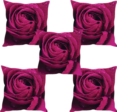 

Sleep Nature's Abstract Cushions Cover(Pack of 5, 30.63 cm*30.63 cm, Multicolor)