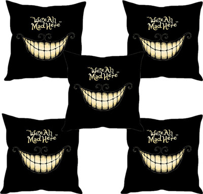 

Sleep Nature's Abstract Cushions Cover(Pack of 5, 40.63 cm*40.63 cm, Multicolor)