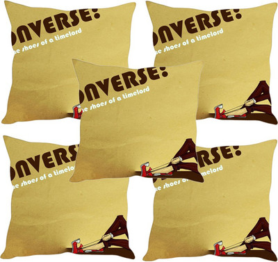 

Sleep Nature's Printed Cushions Cover(Pack of 5, 30.63 cm*30.63 cm, Multicolor)