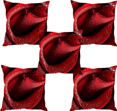 

Sleep Nature's Abstract Cushions Cover(Pack of 5, 30.63 cm*30.63 cm, Multicolor)