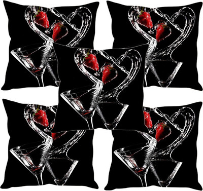 

Sleep Nature's Printed Cushions Cover(Pack of 5, 30.63 cm*30.63 cm, Multicolor)