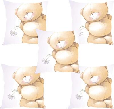 

Sleep Nature's Abstract Cushions Cover(Pack of 5, 30.63 cm*30.63 cm, Multicolor)