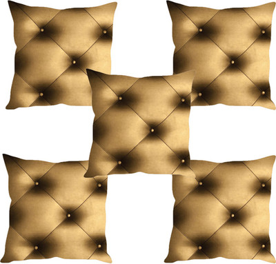 

Sleep Nature's Abstract Cushions Cover(Pack of 5, 30.63 cm*30.63 cm, Multicolor)