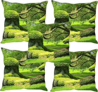 

Sleep Nature's Printed Cushions Cover(Pack of 5, 30.63 cm*30.63 cm, Multicolor)