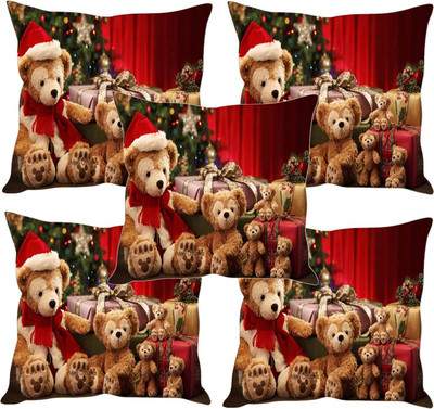 

Sleep Nature's Printed Cushions Cover(Pack of 5, 40.63 cm*40.63 cm, Multicolor)