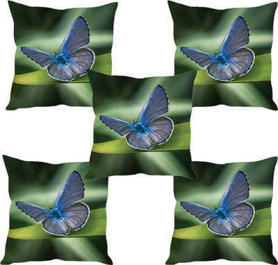 

Sleep Nature's Abstract Cushions Cover(Pack of 5, 40.63 cm*40.63 cm, Multicolor)