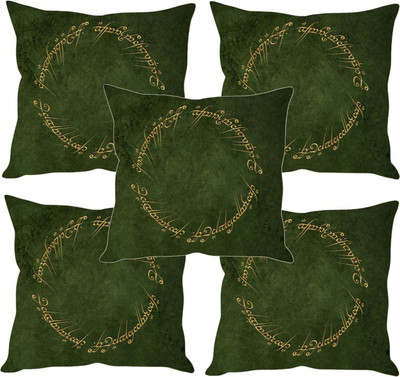 

Sleep Nature's Printed Cushions Cover(Pack of 5, 40.63 cm*40.63 cm, Multicolor)