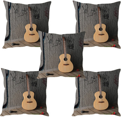 

Sleep Nature's Abstract Cushions Cover(Pack of 5, 30.63 cm*30.63 cm, Multicolor)