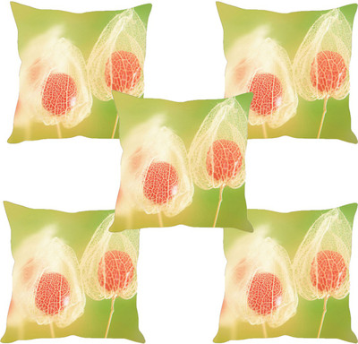 

Sleep Nature's Abstract Cushions Cover(Pack of 5, 40.63 cm*40.63 cm, Multicolor)