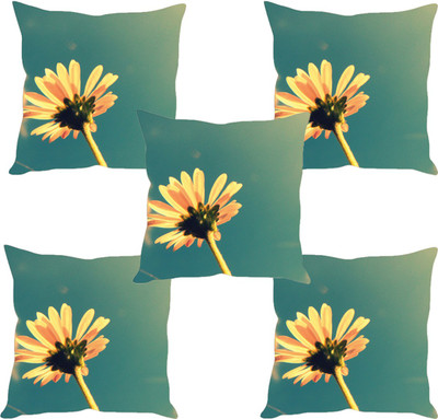 

Sleep Nature's Abstract Cushions Cover(Pack of 5, 30.63 cm*30.63 cm, Multicolor)