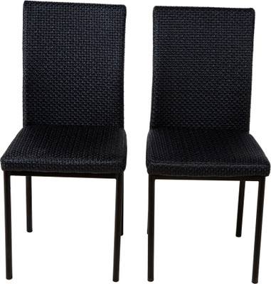 

Woodness Metal Dining Chair(Set of 2, Finish Color - Black)