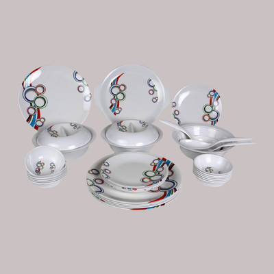 

Eagleware Melamine Pack of 33 Dinner Set(Melamine)
