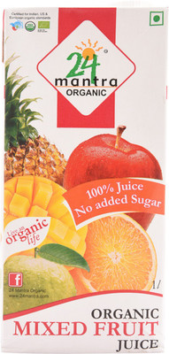 

24 Mantra Organic Mixed Fruit Juice 1 L