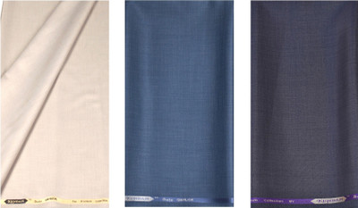 KUNDAN SULZ GWALIOR Polycotton Self Design Trouser Fabric
