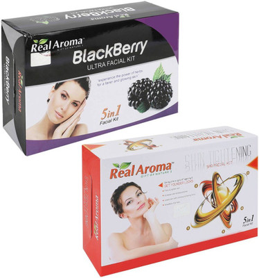 

Real Aroma Blackberry Shin Tightning Facial Kit 740 g(Set of 2)