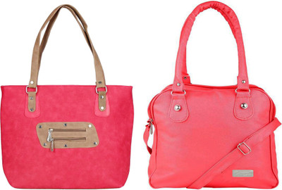 

Vera stayle Hand-held Bag(Pink)