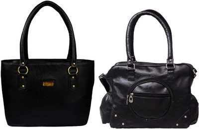 

Vera Stayle Hand-held Bag(Black)