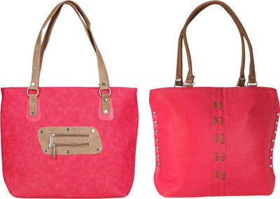 

Vera stayle Hand-held Bag(Pink)