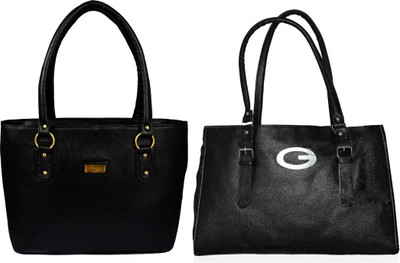 

Vera Stayle Hand-held Bag(Black)