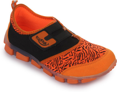 

Footfun by Liberty Boys & Girls Slip on Sneakers(Orange