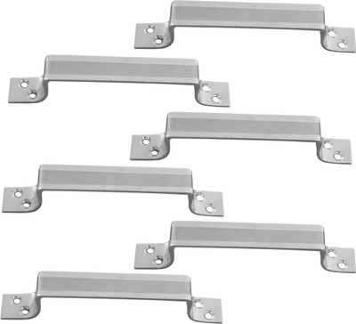 

Smart Shophar Stainless Steel Cabinet/Draw Pull(Silver Pack of 6)