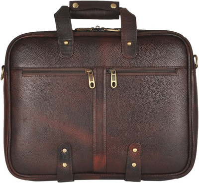 

SPHINX 15.6 inch Laptop Messenger Bag(Brown), Dark brown