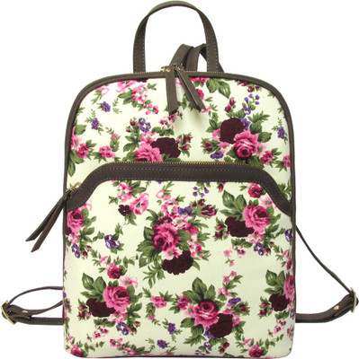 

munai's creation 13 inch Laptop Backpack(Multicolor), Olive green