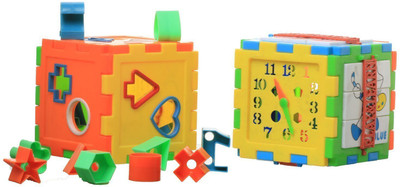 

PRESENTSALE Play And Learn All In One Cubes Game for kids(Multicolor)