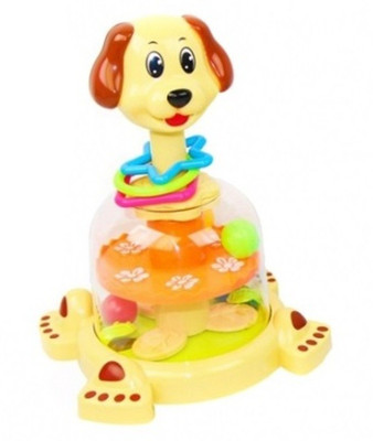 

Toyshine Little Dog Spinner PRESS and LAUNCH toy(Multicolor)