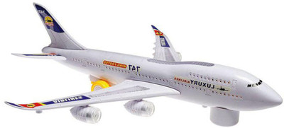 

Smiles Creation Luxury Fashionable New Strong Interesting Aeroplane with Flash Light Toy For Kids(Multicolor)