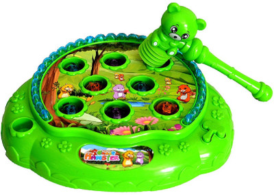 

Taaza Garam kids Imported Crazy Hamster Attack Game Hammer Game Knocking Toys for Children Playtime Gift Toy(Blue)